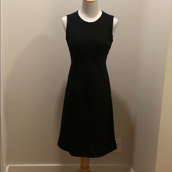 Calvin Klein black tailored dress